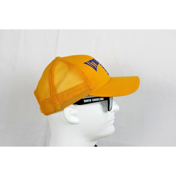 Vintage Natural Light Beer Yellow with Mesh Snapback Hat Cap --USA Made - Picture 2 of 8